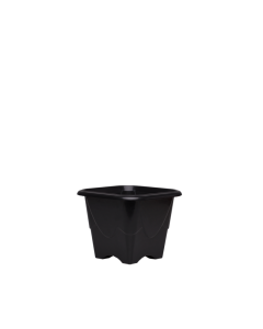 VASO QUADRADO N 1 PRETO