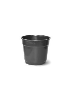 Vaso Plástico Redondo 04 Preto - Nutriplan