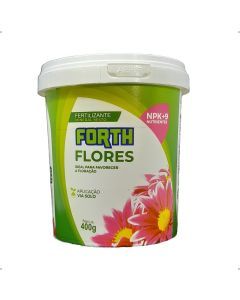 Fertilizante Adubo Forth Flores 400 Gramas - Balde