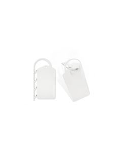 IDENTIFICADOR DE PLANTA SUSPENSO C/ 50 PCS BRANCO