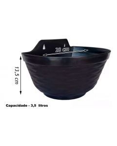 GOY MEIO VASO 2 PRETO