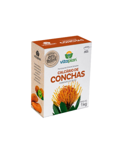 CALCARIO DE CONCHAS 1 KG CAIXA UNICA