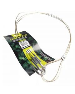 CABO DE AÇO 70 CM DOURADO
