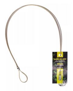 CABO DE AÇO 80 CM DOURADO