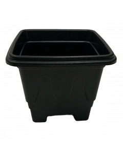 GOY VASO QUADRADO 2 30X30X25 PRETO