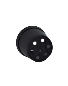 VASO PLANTE LIFE 09 PRETO