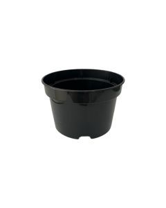 Vaso de Plástico para Planta 1,017 litro - VF15 BAIXO - Preta